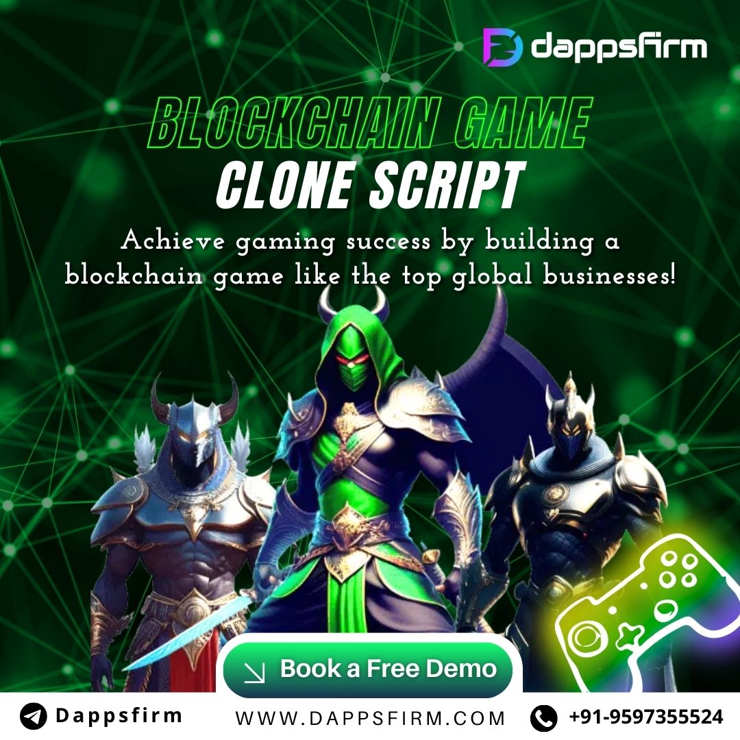 Start Your Blockchain Gaming Business – Clone Script with Free Demo & Quick Launch