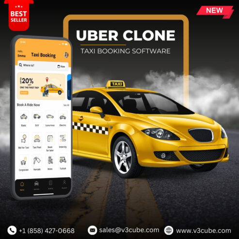 Uber Clone – Taxi Booking Software
