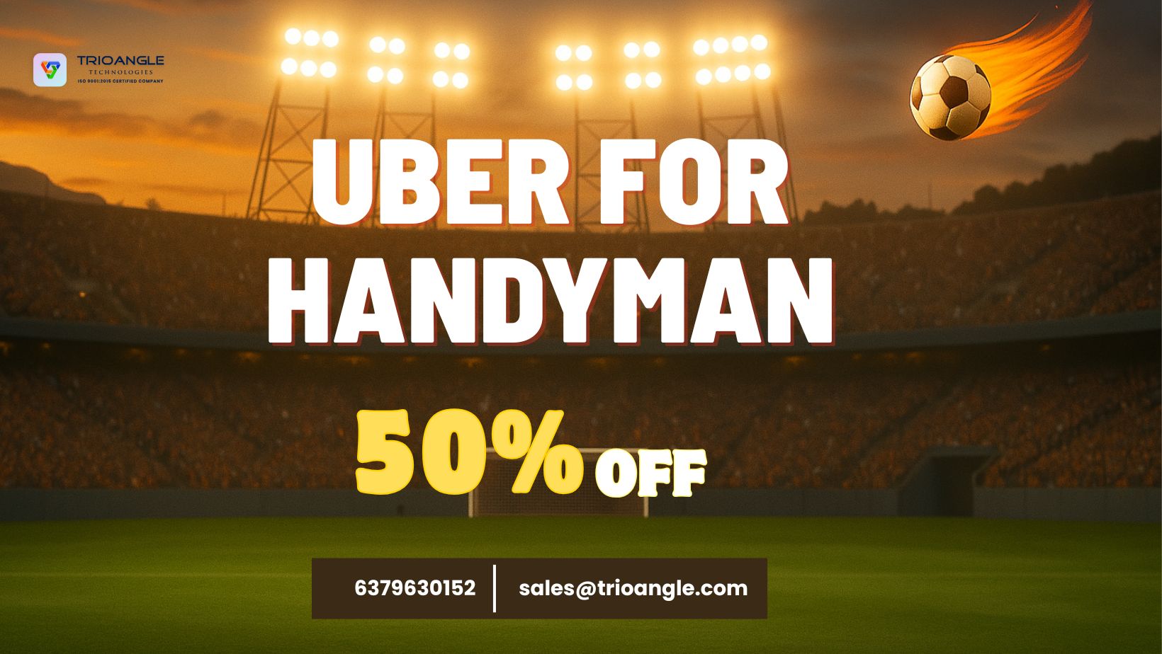 Launch Your Handyman App Today – 50% OFF