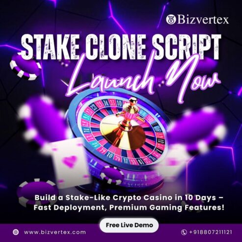 Transform Ideas into Profits with Bizvertex Stake Clone Script