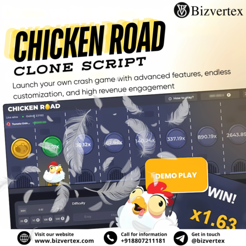 Bizvertex Chicken Road Clone Script: Designed for Maximum Engagement